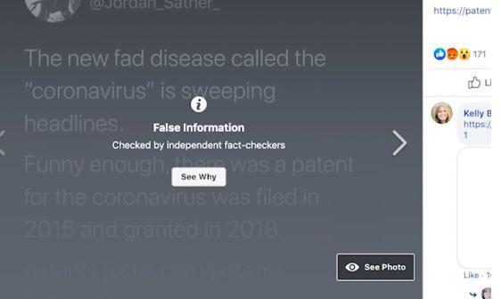 Facebook对不实信息覆盖“虚假信息认证”标签